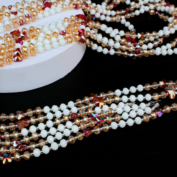 Crystal waist beads online designs